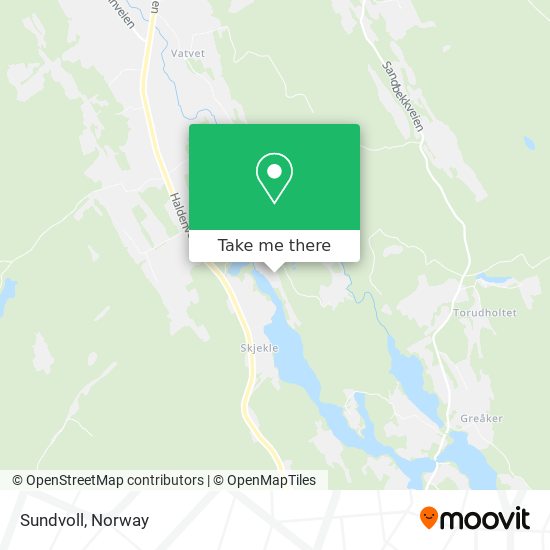 Sundvoll map