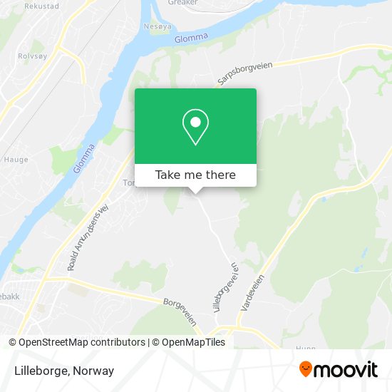 Lilleborge map