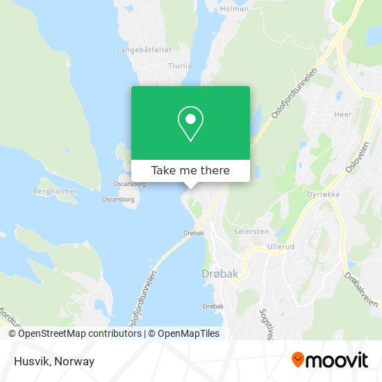 Husvik map