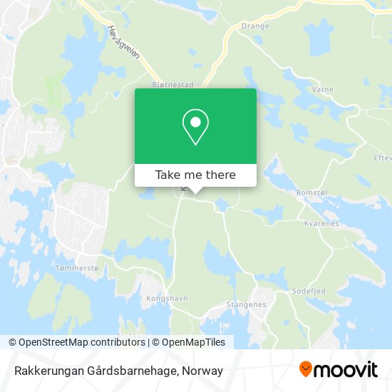 Rakkerungan Gårdsbarnehage map