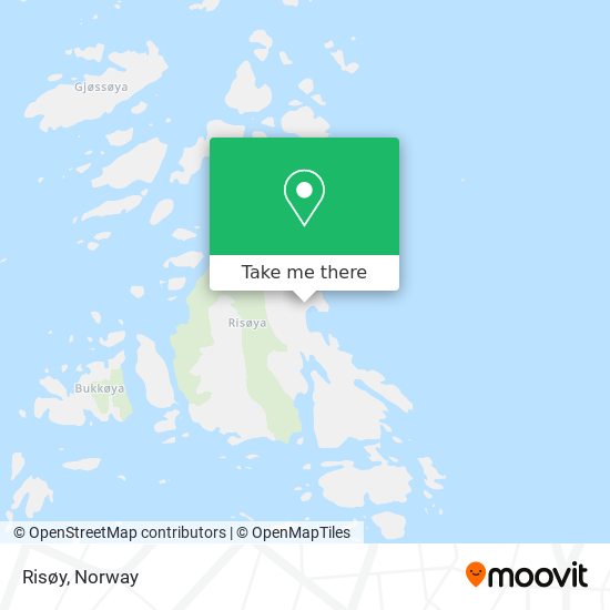 Risøy map