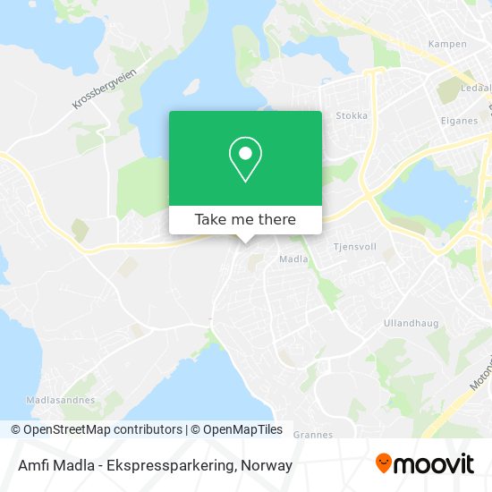 Amfi Madla - Ekspressparkering map