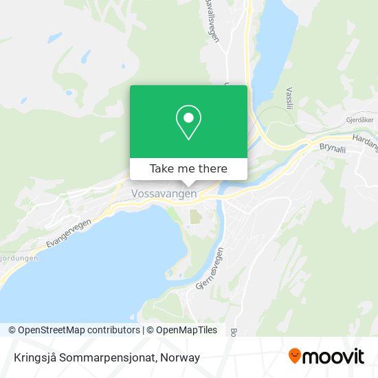 Kringsjå Sommarpensjonat map