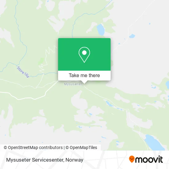Mysuseter Servicesenter map