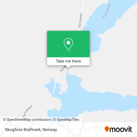 Skogfoss Kraftverk map