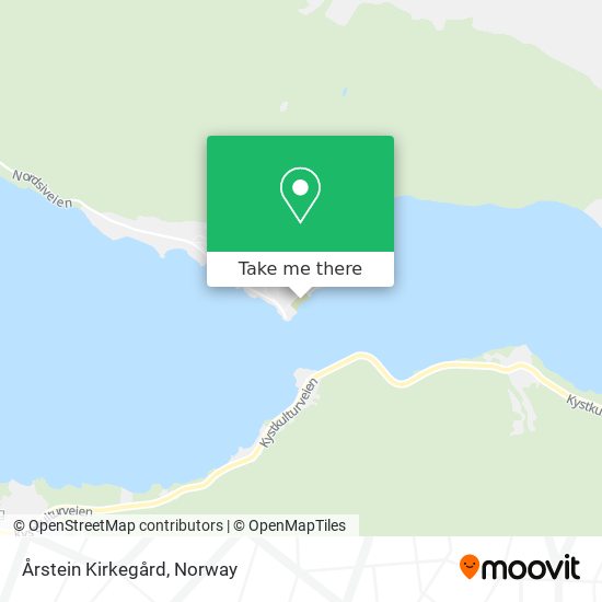Årstein Kirkegård map