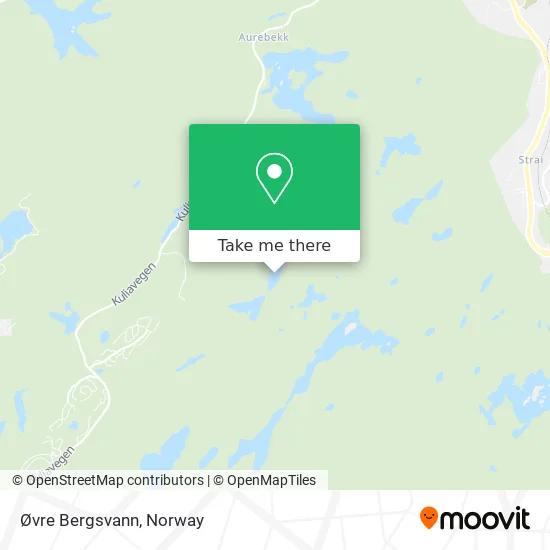 Øvre Bergsvann map