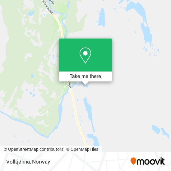 Volltjønna map