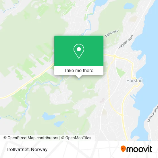 Trollvatnet map