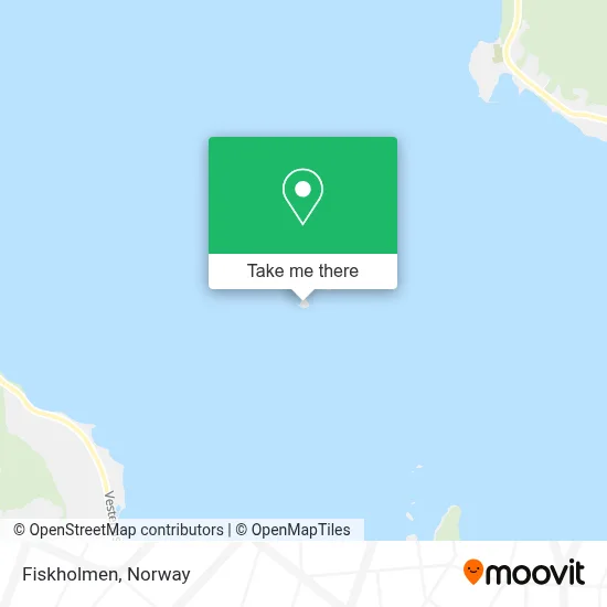 Fiskholmen map