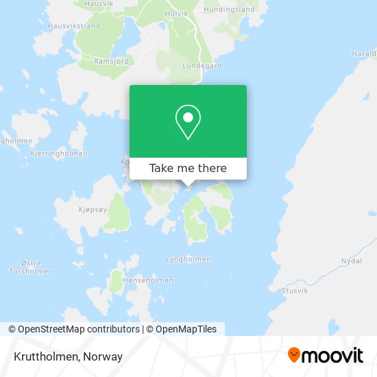 Kruttholmen map