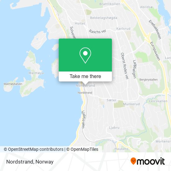 Nordstrand map