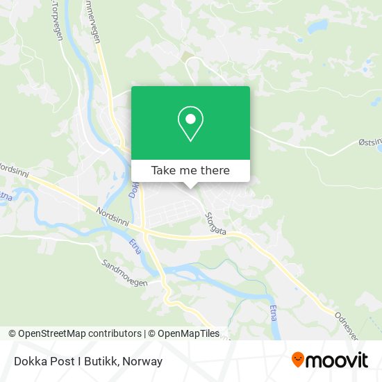 Dokka Post I Butikk map