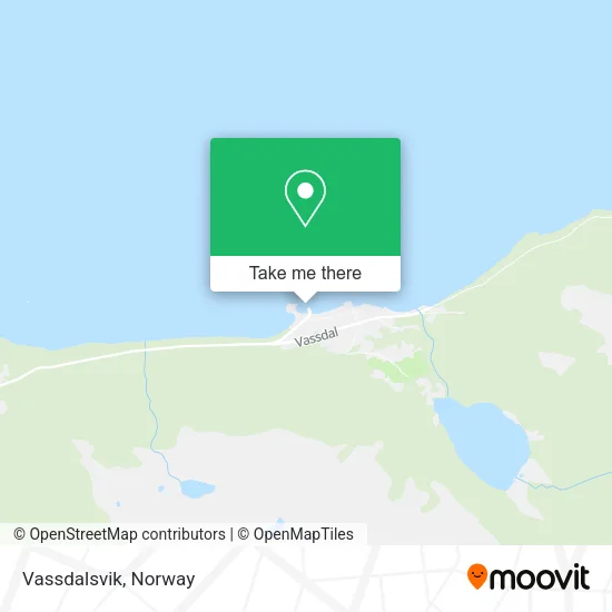 Vassdalsvik map
