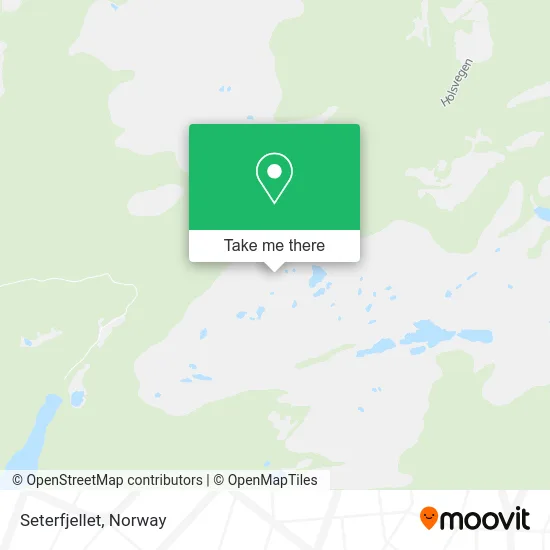Seterfjellet map