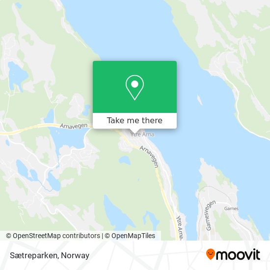 Sætreparken map