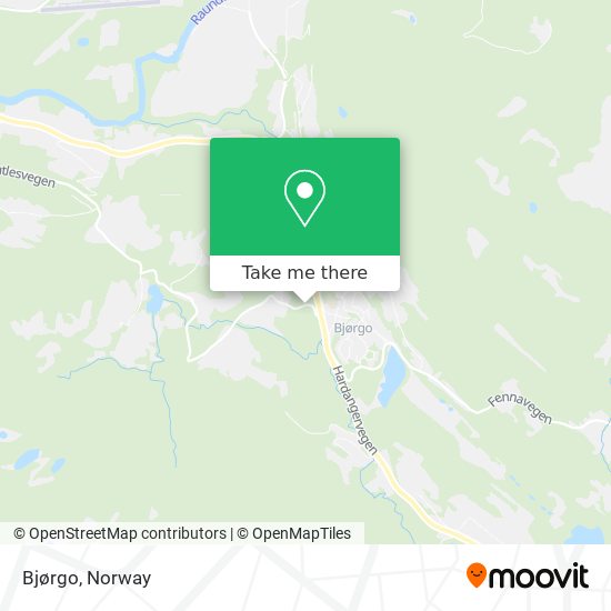 Bjørgo map