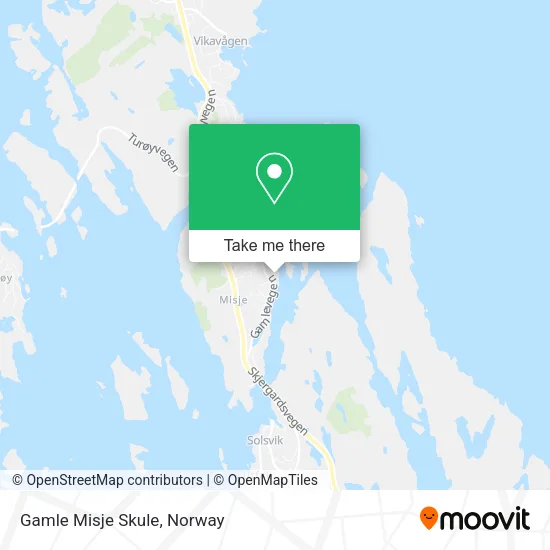 Gamle Misje Skule map