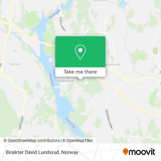 Birøkter David Lundsrud map