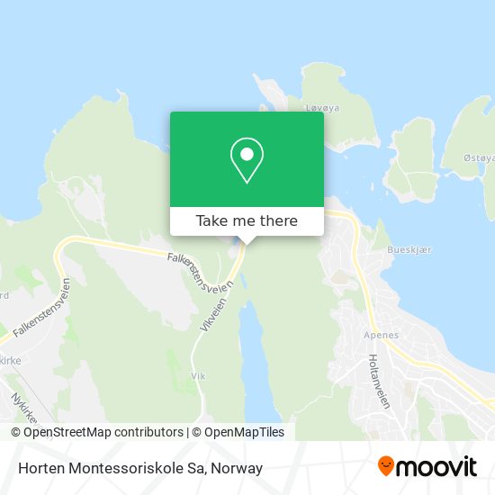 Horten Montessoriskole Sa map