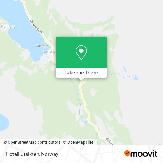 Hotell Utsikten map