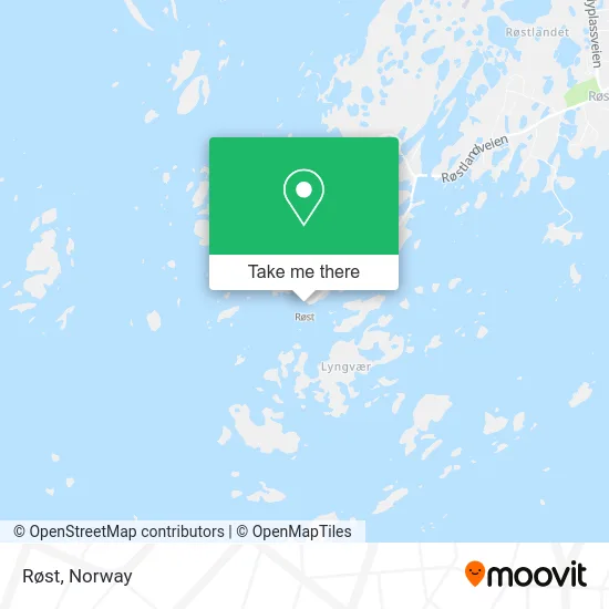 Røst map