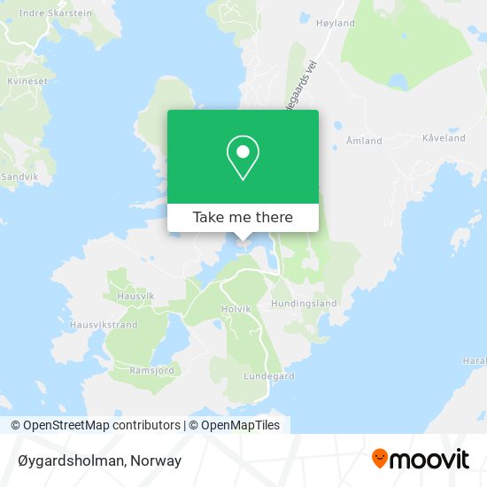 Øygardsholman map