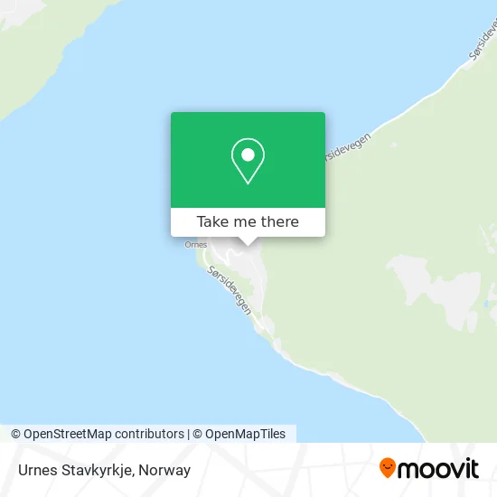 Urnes Stavkyrkje map