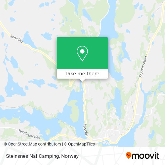 Steinsnes Naf Camping map