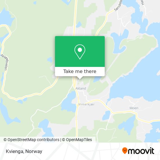 Kvienga map