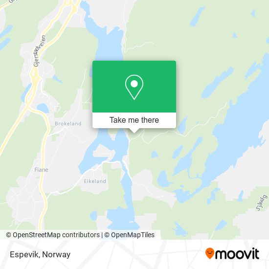 Espevik map