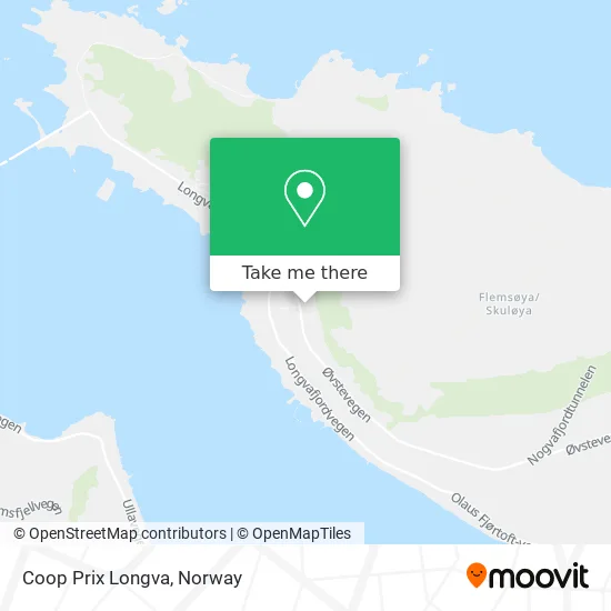 Coop Prix Longva map