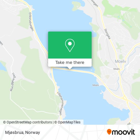 Mjøsbrua map