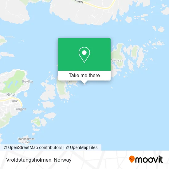 Vroldstangsholmen map