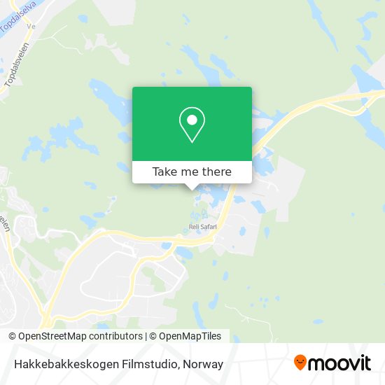Hakkebakkeskogen Filmstudio map