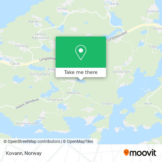 Kovann map