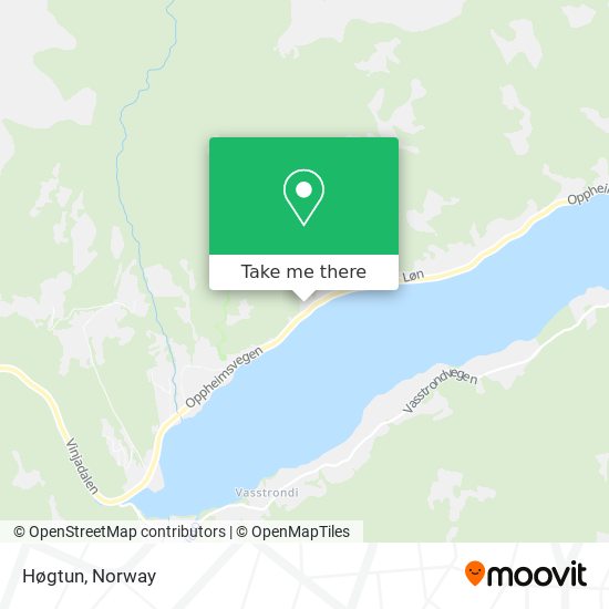 Høgtun map