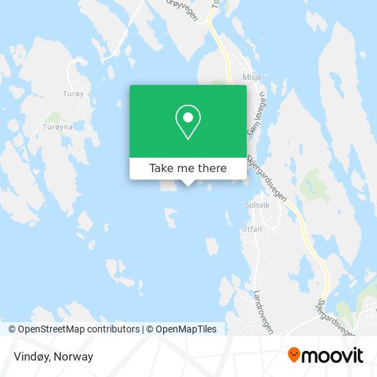 Vindøy map