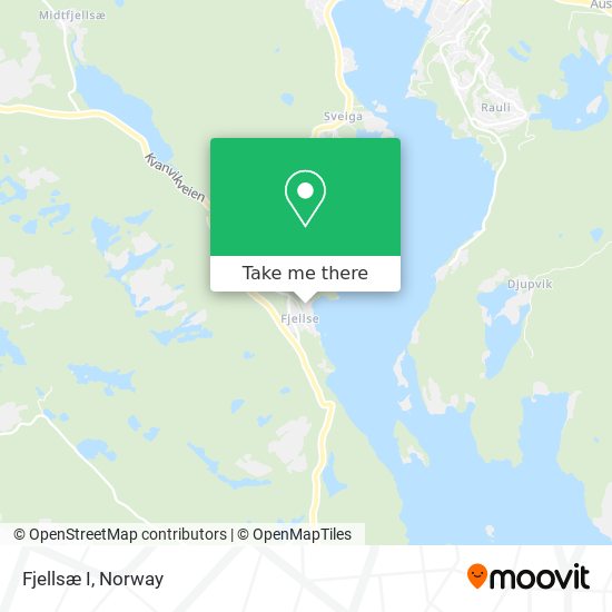 Fjellsæ I map