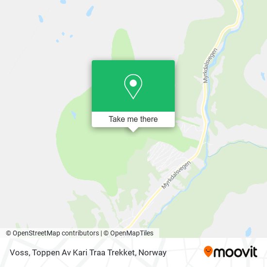 Voss, Toppen Av Kari Traa Trekket map