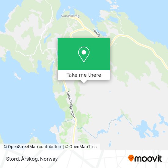 Stord, Årskog map