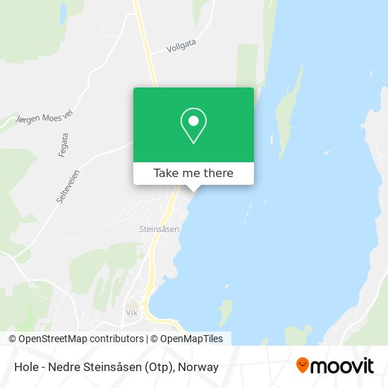 Hole - Nedre Steinsåsen (Otp) map