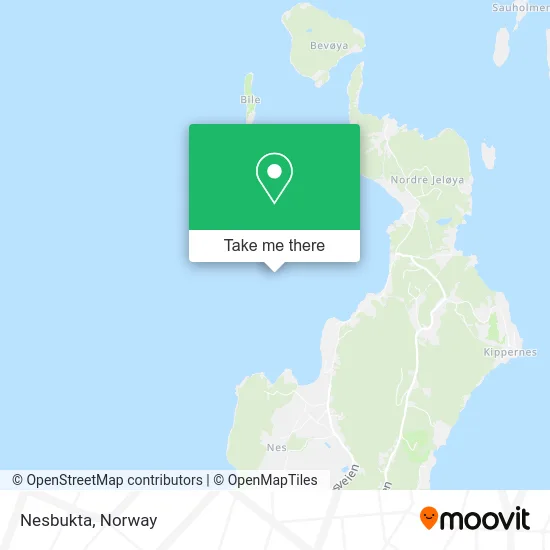 Nesbukta map