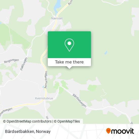 Bårdsetbakken map