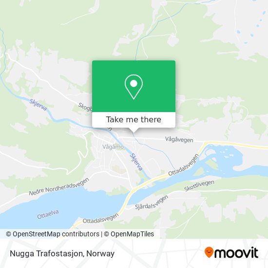 Nugga Trafostasjon map