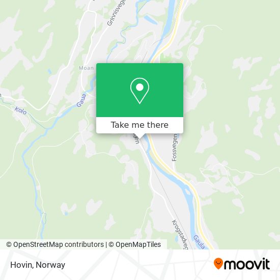 Hovin map