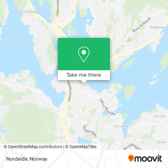 Nordeide map