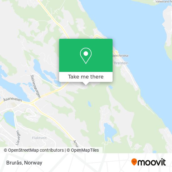 Brurås map