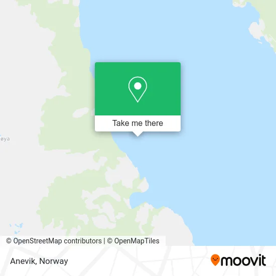 Anevik map