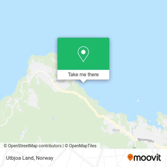 Utbjoa Land map